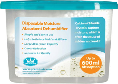 B&Q -  Prem-I-Air Moisture Dehumidifier 600Ml