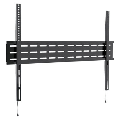 Kenable Fixed Tv Mount Bracket Low Profile Smart Lock 74 75 80 85Inch Tv Vesa 900 Black from B&Q