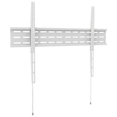 Kenable Fixed Tv Mount Bracket Low Profile Smart Lock 74 75 80 85Inch Tv Vesa 900 White from B&Q