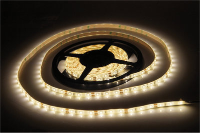 Eagle 12V Ip65 Warm White Led Tape 5M With Self Adhesive Backing from B&Q