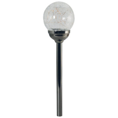 Luxform Solar Mambo Black Pearl Spike Light from B&Q