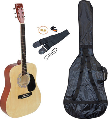 St Helens Home & Garden Acoustic Guitar Kit Ideal For Any Beginner Learning To Play