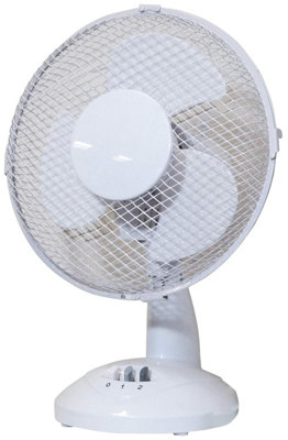 Prem-I-Air Portable Electric Powerful Oscillating Cooling Desk Fan With 2 Airflow Speed SettingsAdjustable Tilt And Quiet from B&Q