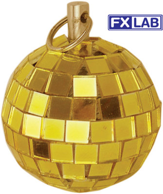 Netagon Fxlab Lightweight Gold Mirror Disco Ball 50mm from B&Q