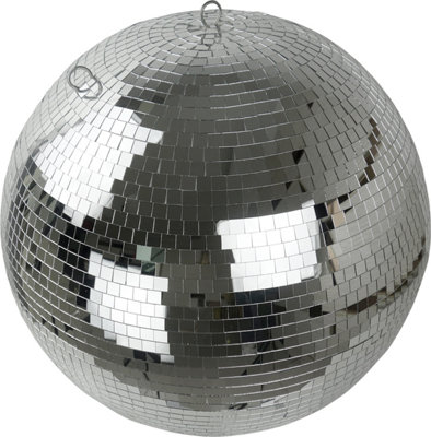 Netagon Fxlab Lightweight Silver Mirror Dance Disco Party Dj Ball (600mm 24") from B&Q