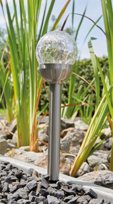 Luxform Solar Congar Spike Light Globe from B&Q