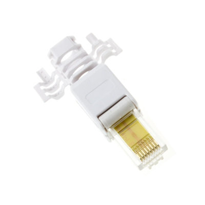 Kenable Idc Punch Down To Rj45 Plug For Cat5E Solid Network Ethernet Cable Connector from B&Q