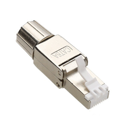 Kenable 40Gig Idc To Rj45 Connector For Cat6A Solid Cable Tool-Less Plastic Clip from B&Q