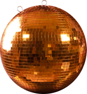 Netagon Fxlab Lightweight Rose Gold Mirror Dance Disco Party Dj Ball (500mm 20") from B&Q