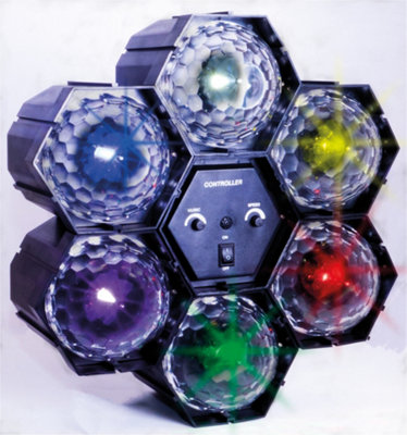 Fxlab 6-Way Led Crystal Light Effect With Different Colours from B&Q