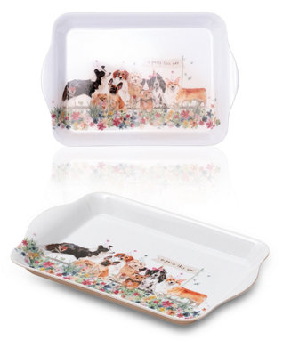St Helens Home & Garden Malamine Serving TrayAnimals (2X21X14) from B&Q