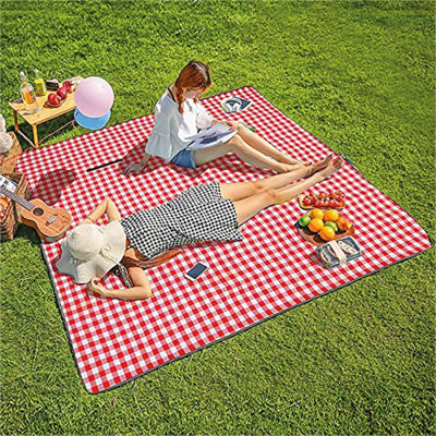 St Helens Home & Garden Fleece Picnic Blanket 150X200Cm from B&Q