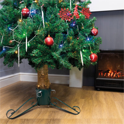 Netagon St Helens Home And Garden Traditional Up To 2.8M Real Christmas Tree Stand Holder With Water Tank from B&Q