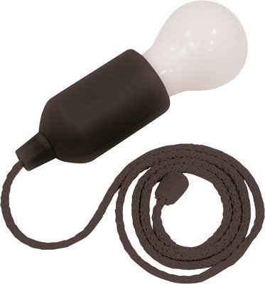 Netagon Home Garden Indoor Outdoor Battery Operated Led Hanging Pull LightBlack With Rgb Bulb from B&Q