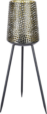 Luxform Usb Rechargeable Beehive Tripod Lamp from B&Q