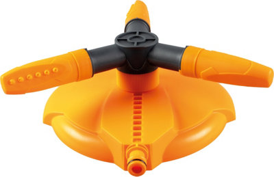 Netagon Outdoor Lawn Grass Flowers 3 Arm Garden Lawn Watering Sprinkler from B&Q