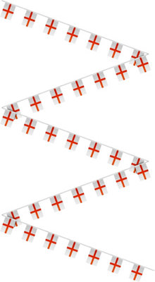 St Helens Home & Garden England Party Bunting 10M Ideal For Parties from B&Q