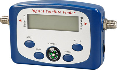 Eagle Satellite Finder With Compass Including A Signal Locator Unit