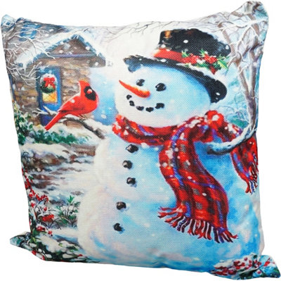 Netagon Xmas Haus Christmas Themed Cushion from B&Q