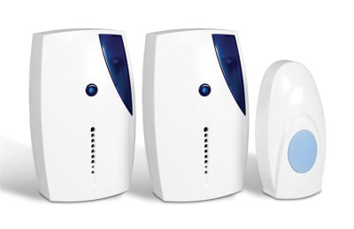 Eagle Wireless Doorbell Battery Operated With Two Recievers from B&Q