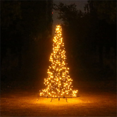 Xmas Haus All Surface 1.8M 480 Gold Led Tree10% Twinkle from B&Q