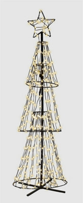 Xmas Haus All Surface 1.5M 310Ww Micro Led Tree8 Programs from B&Q