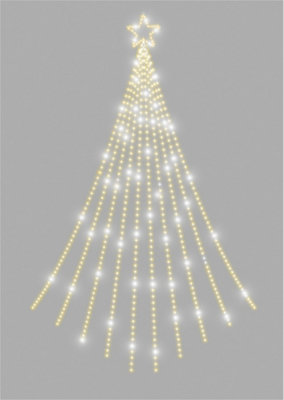 Xmas Haus 3.5M Waterfall Light Chain 1010 Led -10% Twinkle from B&Q