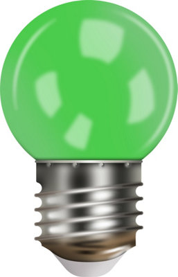 B&Q -  G45 BulbE27 BasePlastic Cover Green