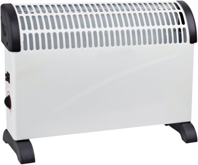 Prem-I-Air 2Kw Convector Heater With 3 Heat Settings White from B&Q