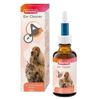 Beaphar Dog & Cat Ear Cleaner 50MlPack Of 3 from B&Q