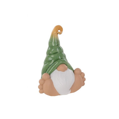 Terrastyle GreenWhiteYellow Resin Bigfoot Garden Ornament (H)27.5Cm (W)13Cm from B&Q
