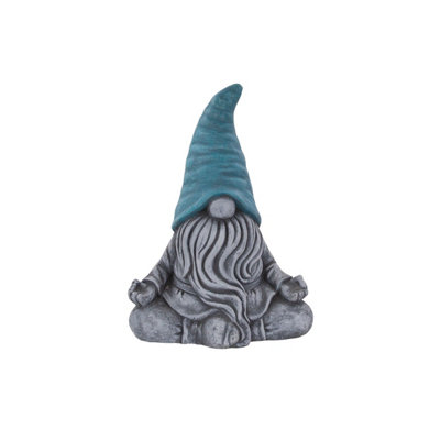 Terrastyle GreyBlue Polystone Gnome Garden Ornament (H)43Cm (W)22Cm from B&Q