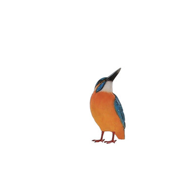 Terrastyle BlueYellow Resin Kingfisher Garden Ornament (H)18Cm (W)8.2Cm from B&Q