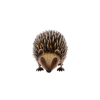 Terrastyle Brown Steel Hedgehog Garden Ornament (H)16.5Cm (W)16.5Cm from B&Q