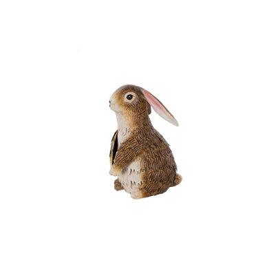Terrastyle Brown Steel Rabbit Garden Ornament (H)21Cm (W)10Cm from B&Q