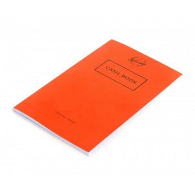 Silvine Cash Book 042C 158X99mm 75 Gsm 72 Pages 36 Sheets Pack Of 24 from B&Q
