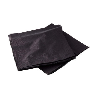 We Can Source It Ltd Black Lunch Napkins 24Cm 2Ply Soft Disposable Event Catering Table Napkins 250 Pack Event Home Use Set from B&Q