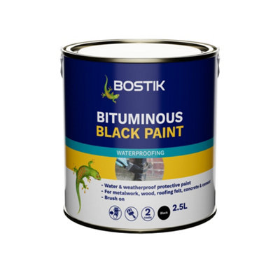 B&Q -  Black Waterproofer2.5L Can