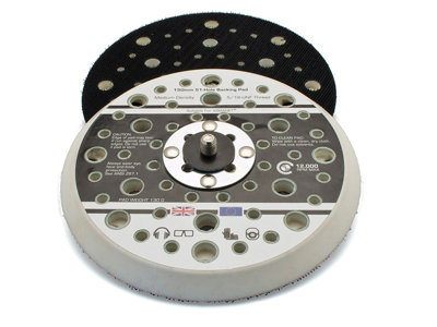 B&Q -  17096 Dual Action Sander Pad 150mm Grip 5/16 Unf Fle17096