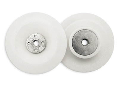 Flexipads World Class 20020 Angle Grinder Pad White 100mm (4In) M10 X 1.50 Fle20020 from B&Q