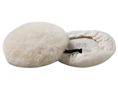  - Flexipads World Class 40015 Tie-On Lambswool Bonnet 180mm 7In Polisher Polishing