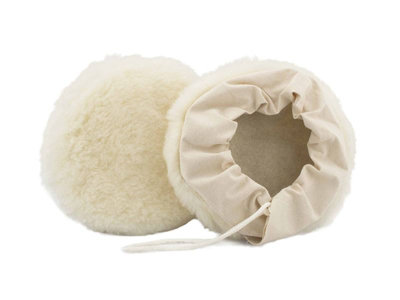 Flexipads World Class 40115 All Wool Bonnet 180mm 7In Polisher Polishing
