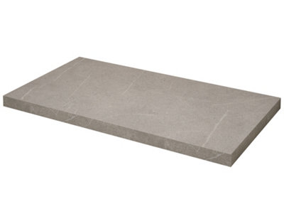 B&Q -  Stove Hearth In Moon Stone