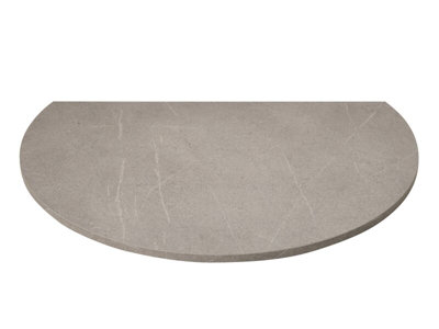 B&Q -  Truncated Hearth In Moon Stone