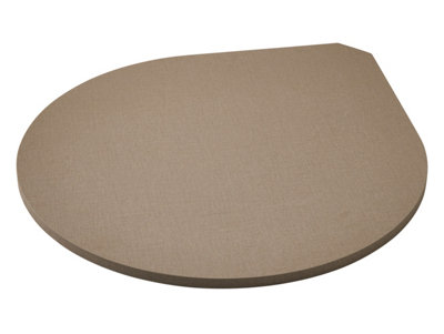 B&Q -  Teardrop Hearth In Linen