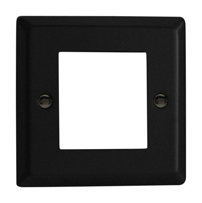 Varilight Datagrid Plate (2 Grid Spaces) from B&Q