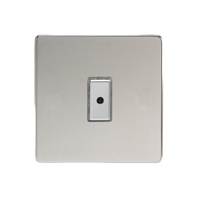 Varilight Jdce101S Dimmer Switch 1-Gang Polished Chrome from B&Q