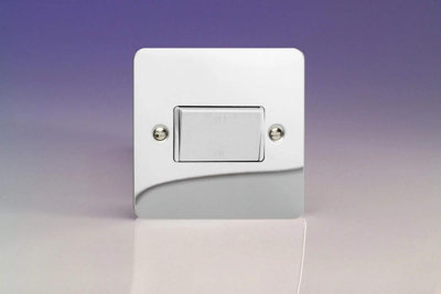 Varilight 10A Fan Isolating Switch (3 Pole) Polished Chrome Xfcfiw from B&Q