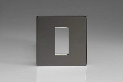 Modular Grid System Iridium DataGrid Plate Screwless 1 Space Varilight XDIG1S - Image 3
