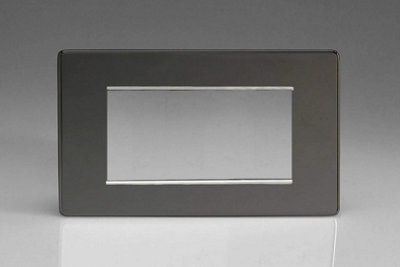 Varilight Xdig4S Datagrid Iridium Black 3 Or 4 Grid Space from B&Q